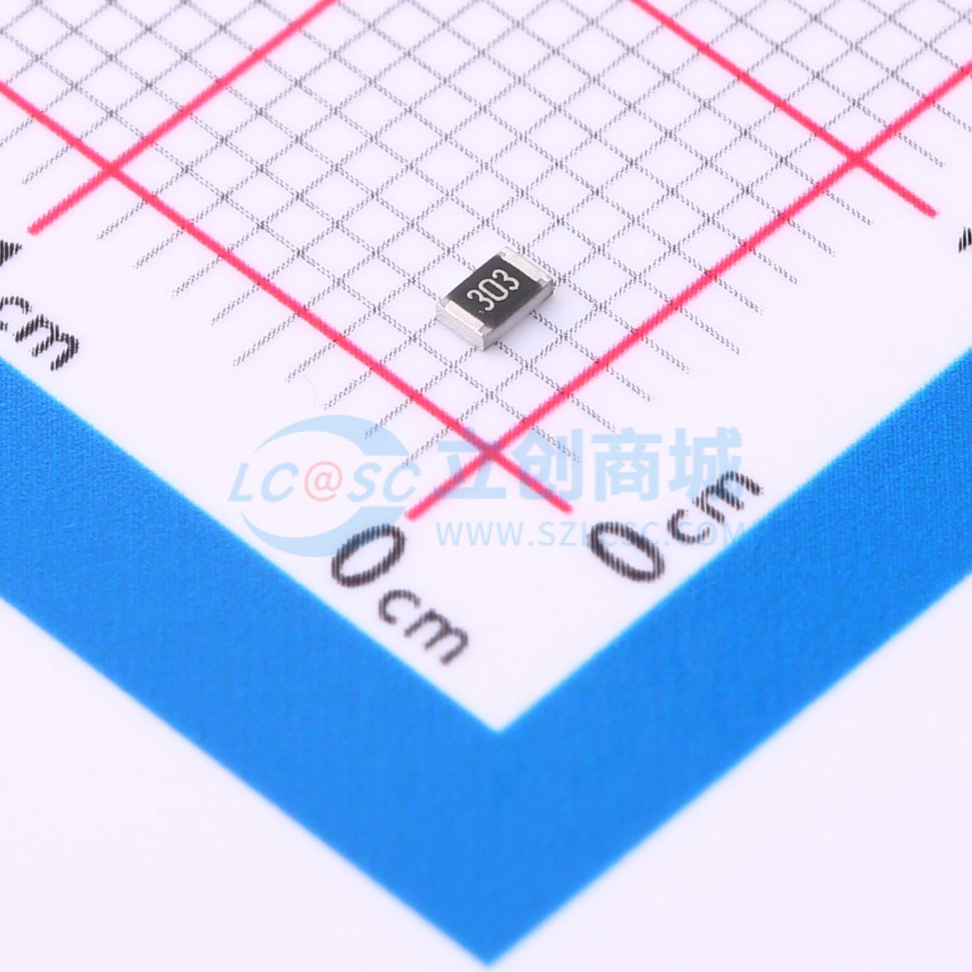 点击查看大图 CR0805J30K0P05Z实物图