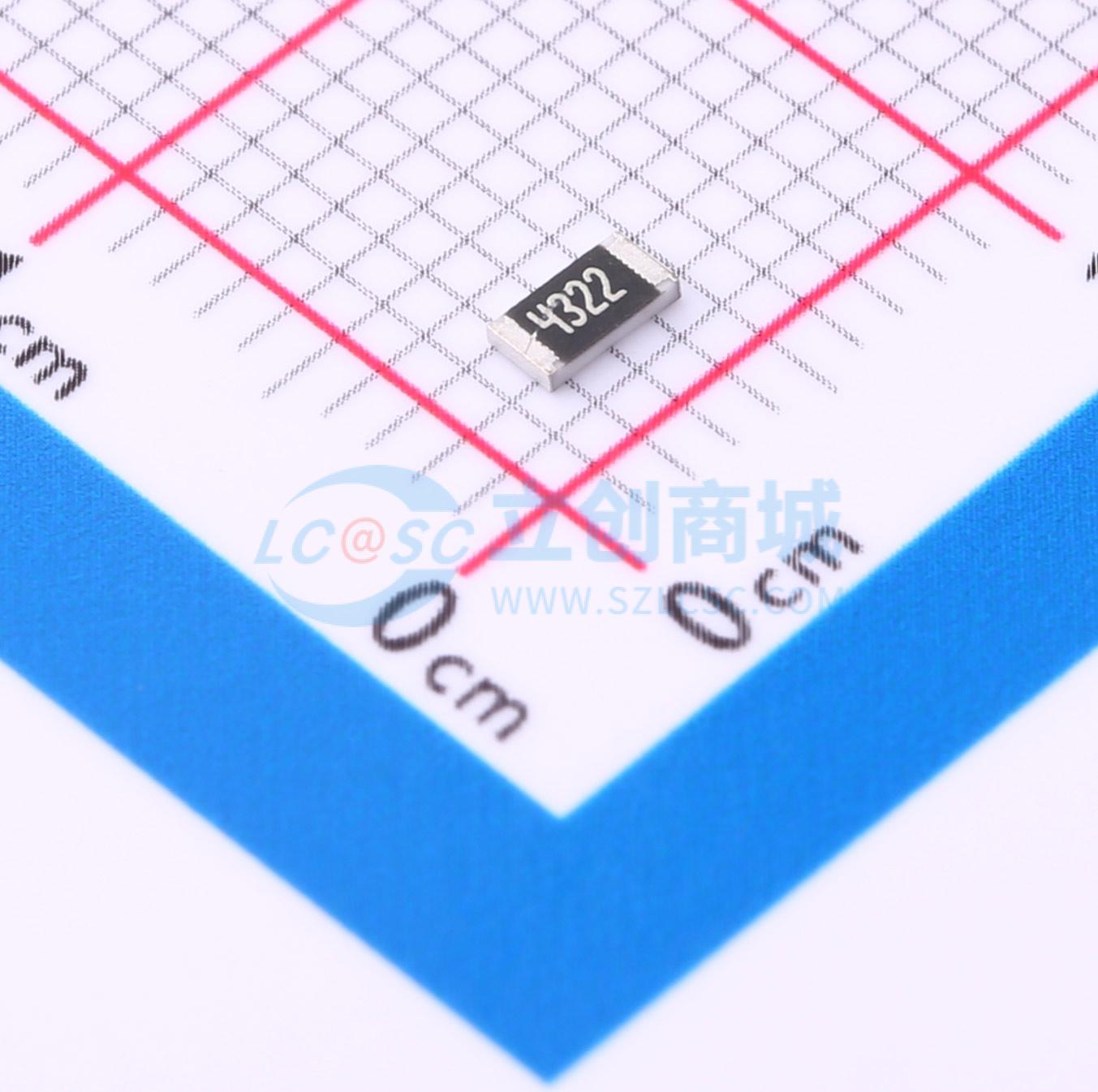 点击查看大图 CR1206F43K2P05Z实物图