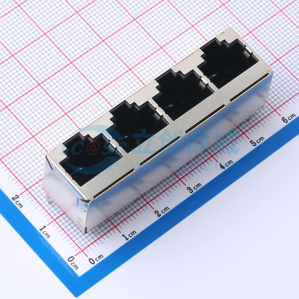 点击查看大图 RJ-052-4-4实物图