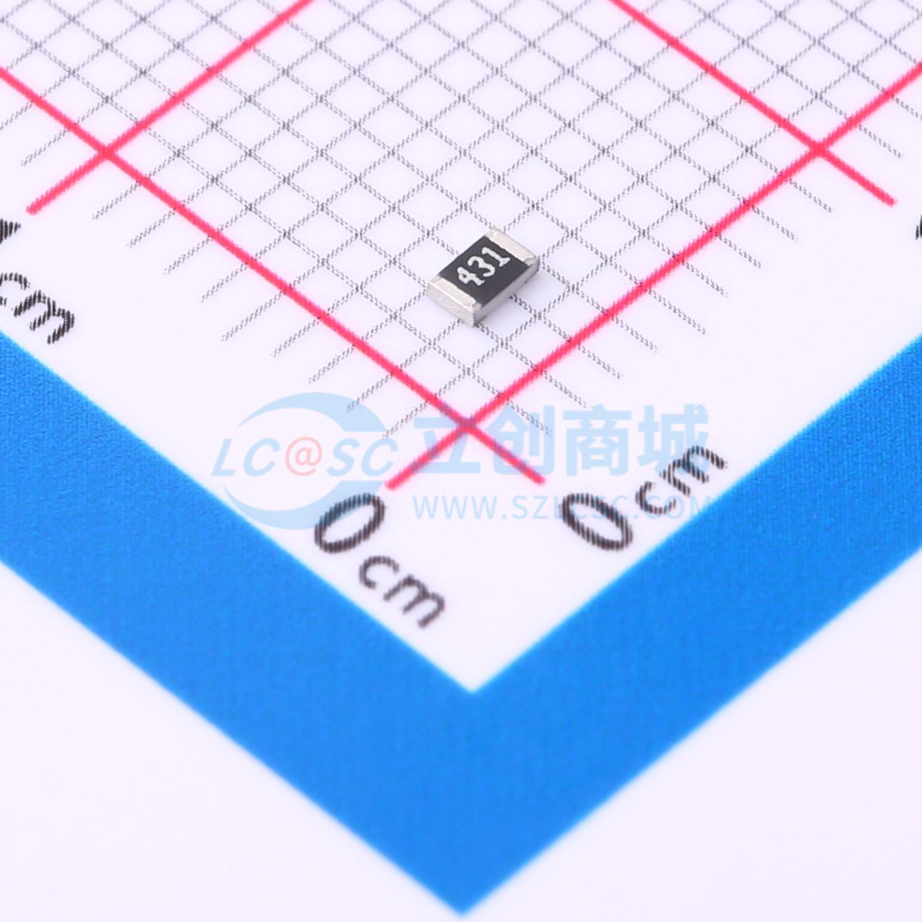 点击查看大图 CR0805J430RP05Z实物图