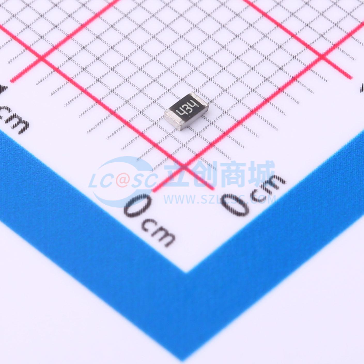 点击查看大图 CR0805J430KP05Z实物图