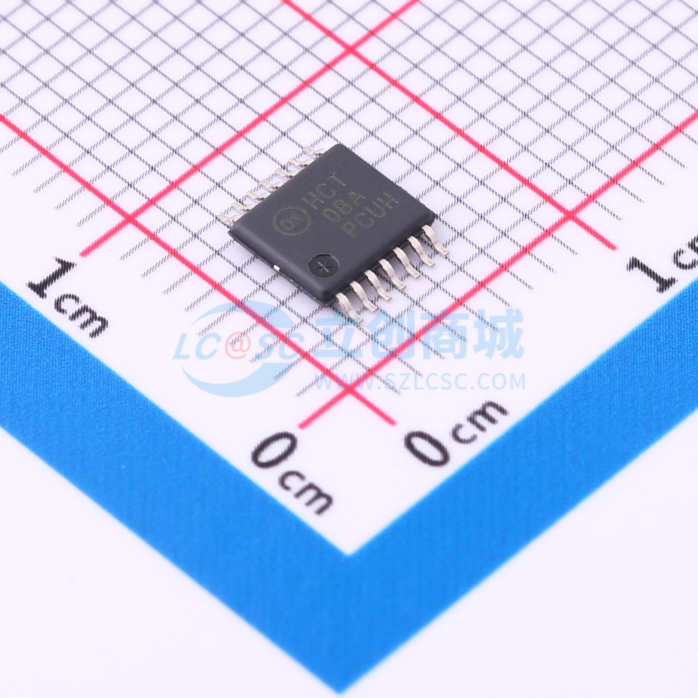 点击查看大图 MM74HCT08MTCX实物图