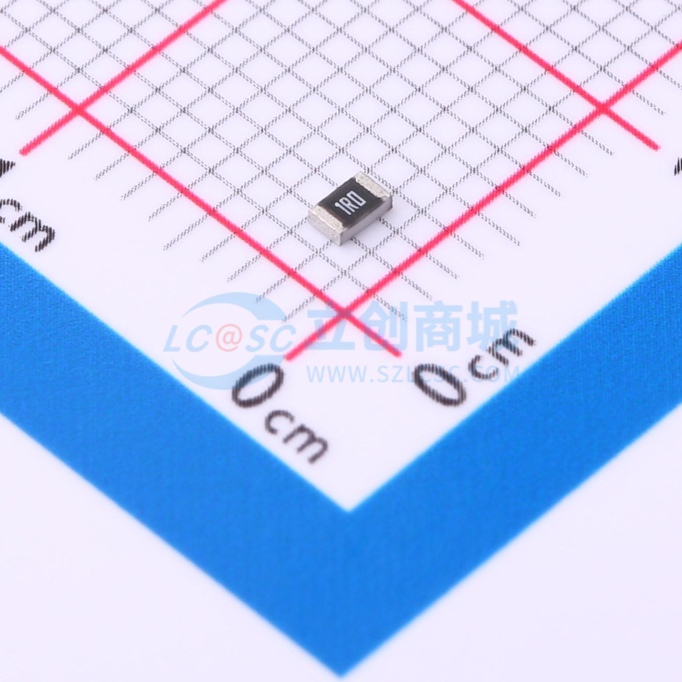 点击查看大图 CR0805J1R00P05S实物图