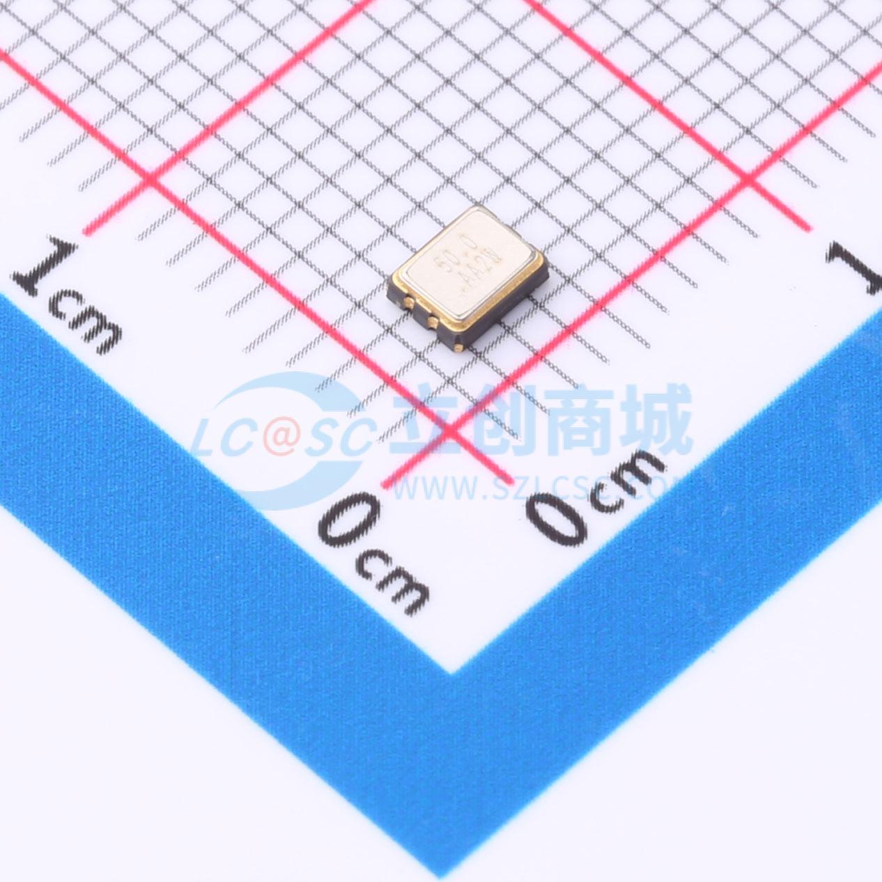 点击查看大图 ASE-50.000MHZ-LC-T实物图