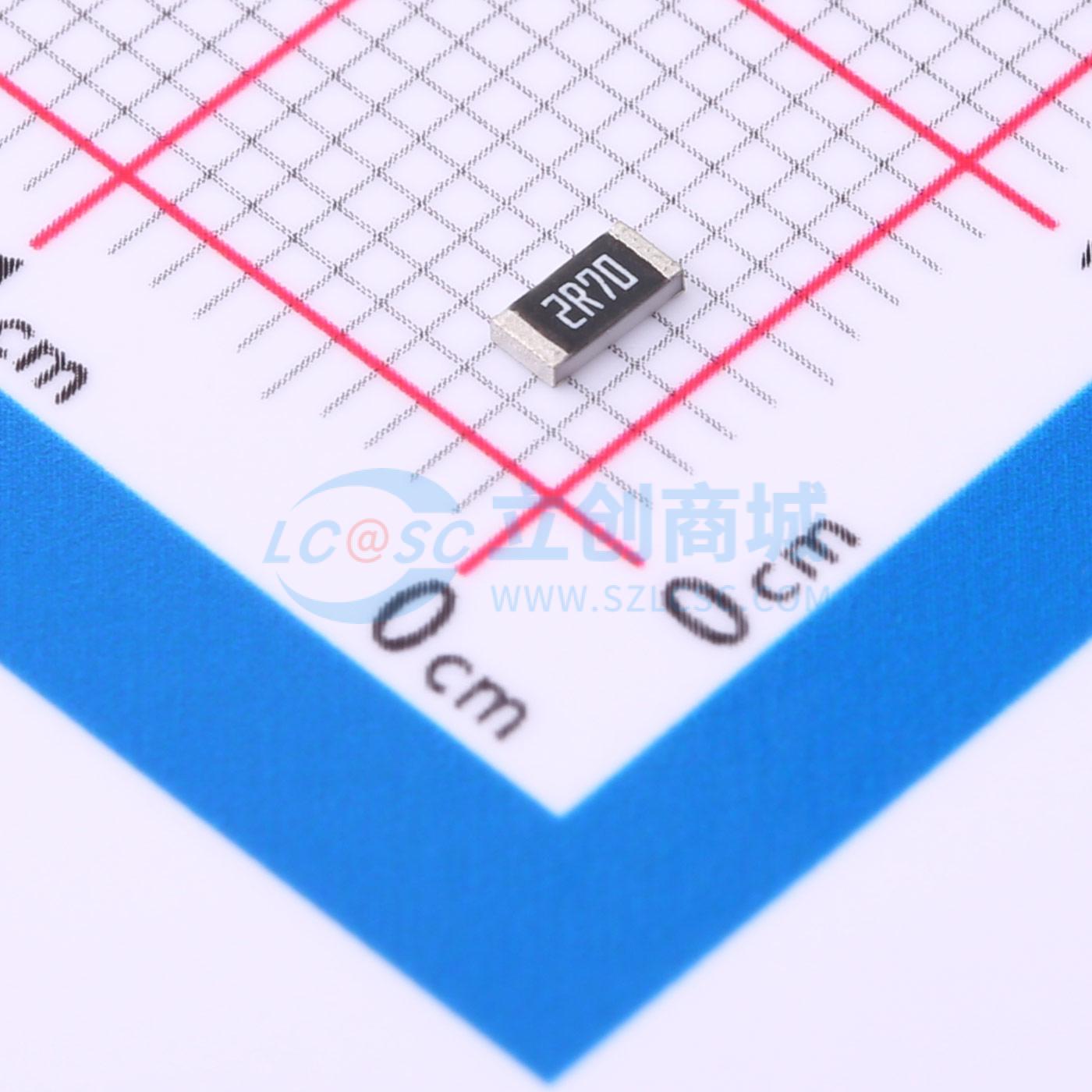 点击查看大图 CR1206F2R70P05S实物图