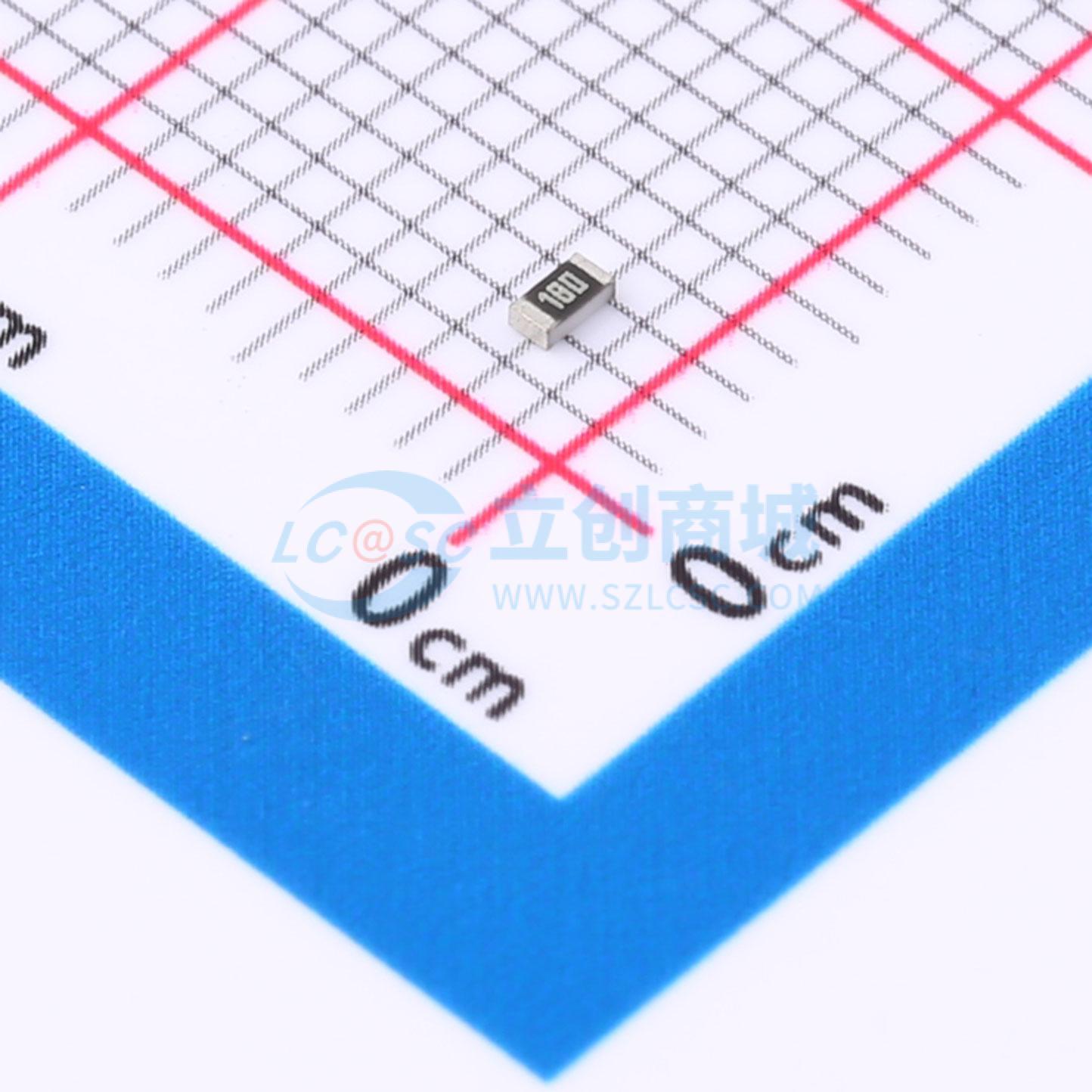 点击查看大图 CR0603J18R0P05Z实物图