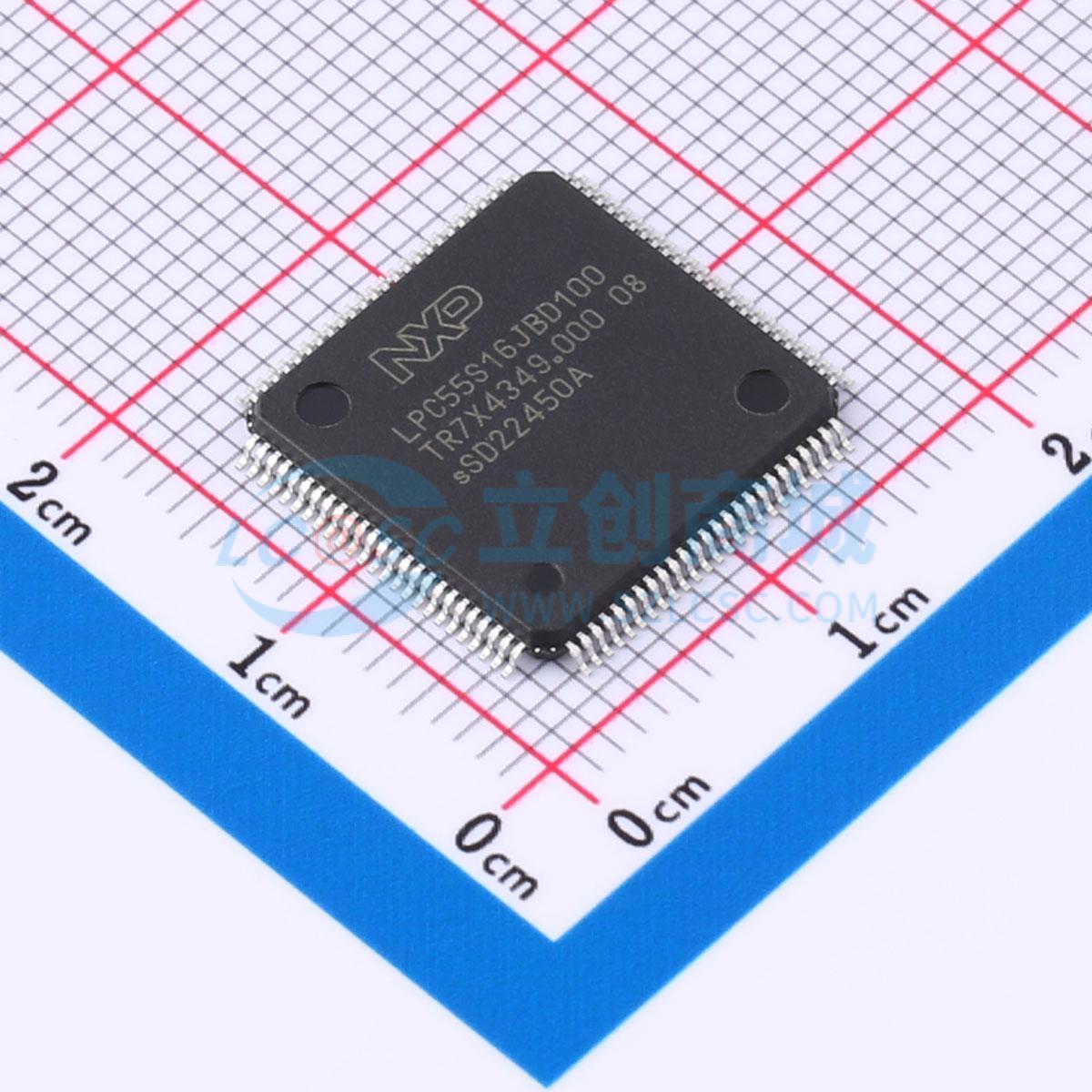 LPC55S16JBD100E实物图