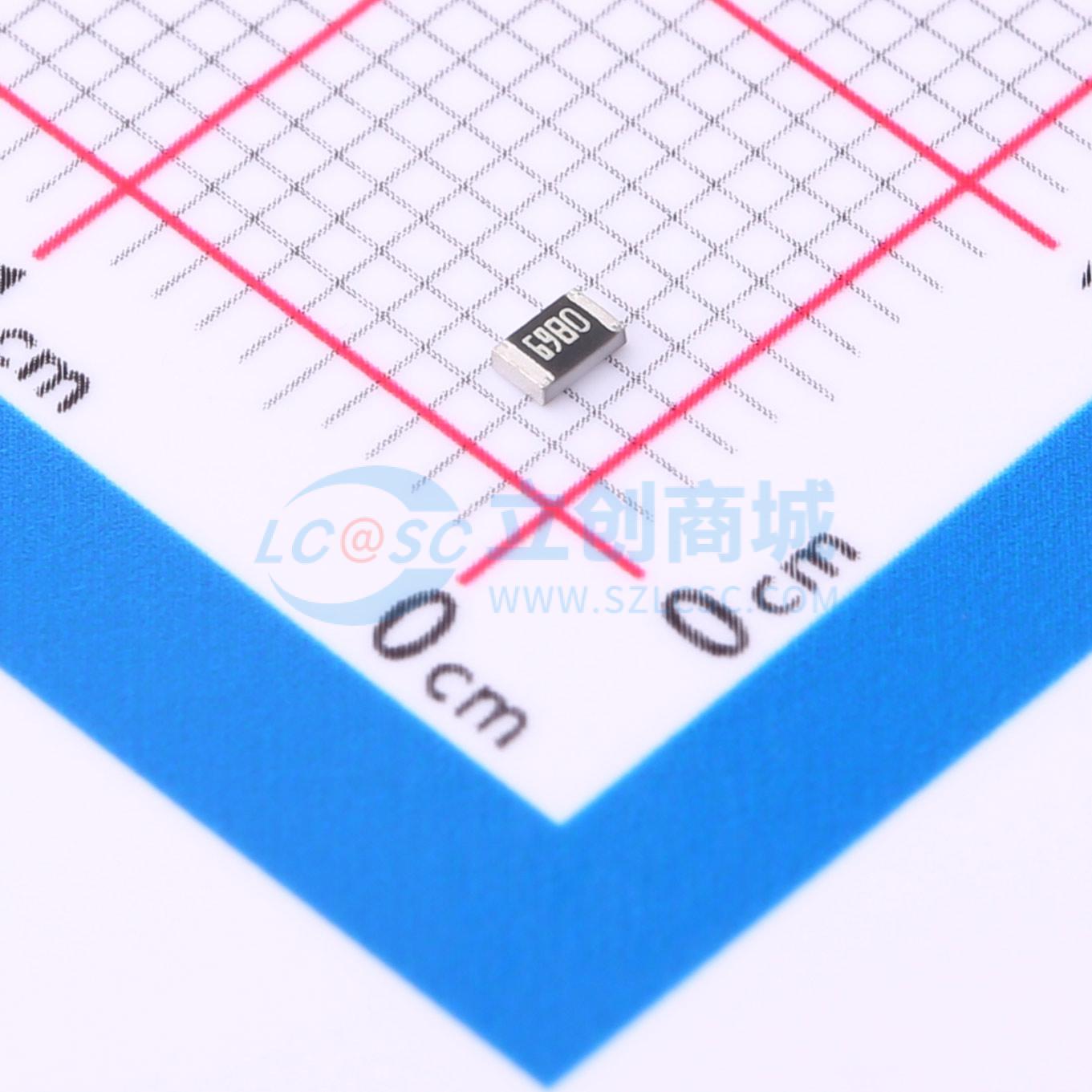 CR0805F698RP05Z实物图