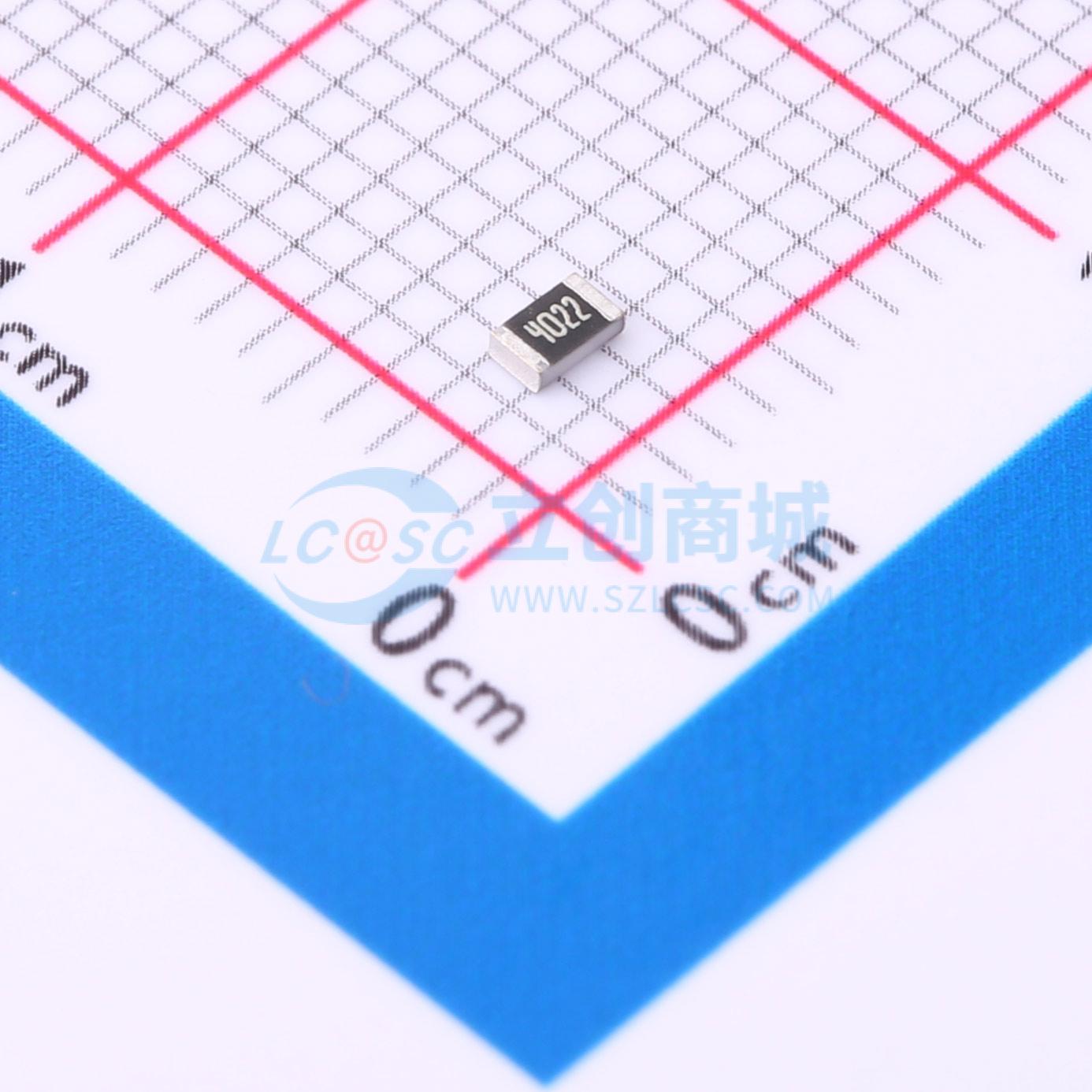 点击查看大图 CR0805F40K2P05Z实物图