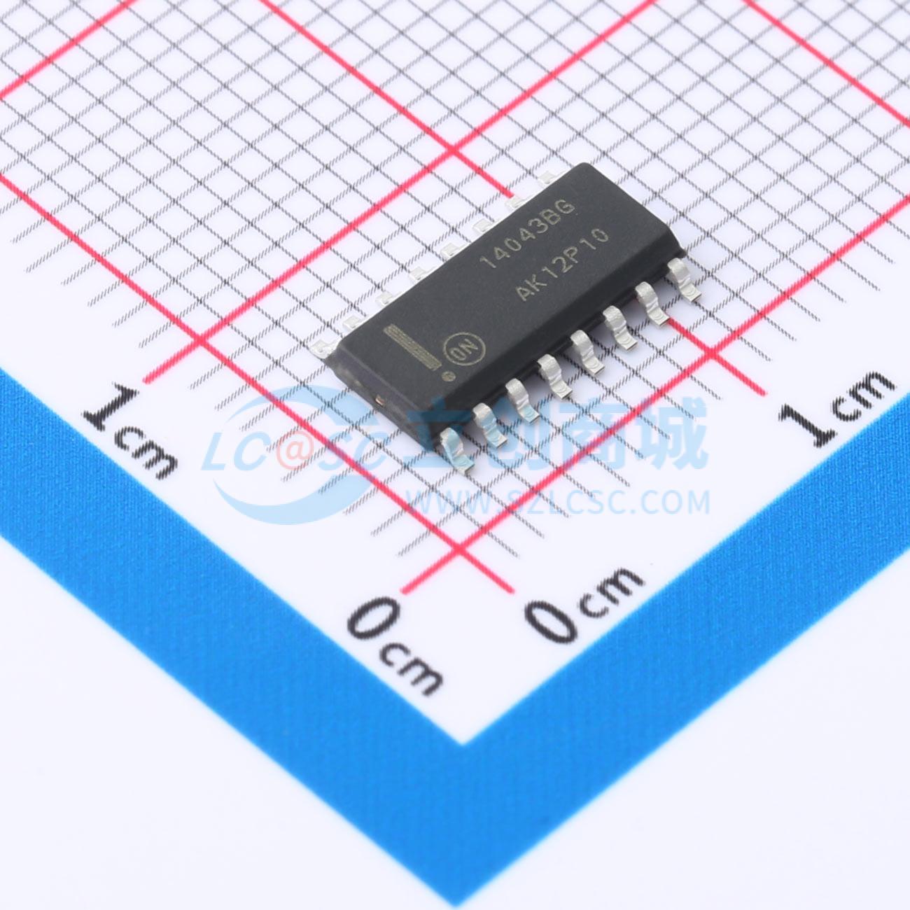 点击查看大图 MC14043BDG实物图