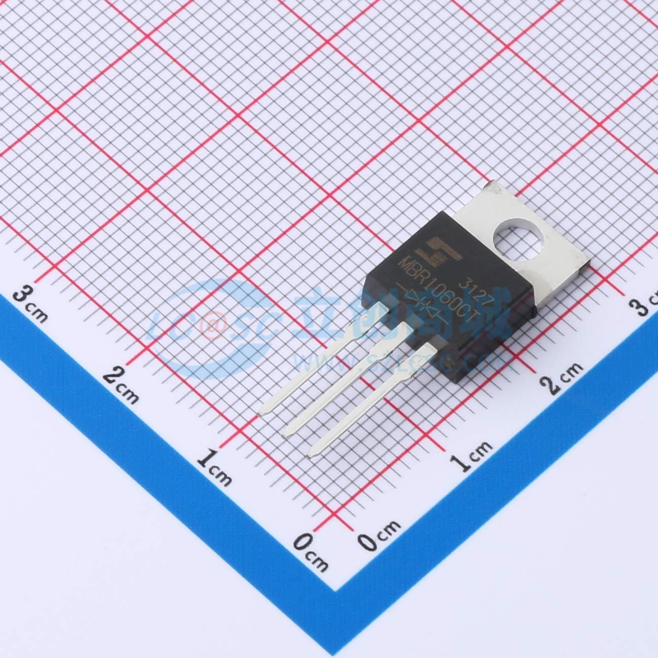 点击查看大图 MBR1060CT实物图