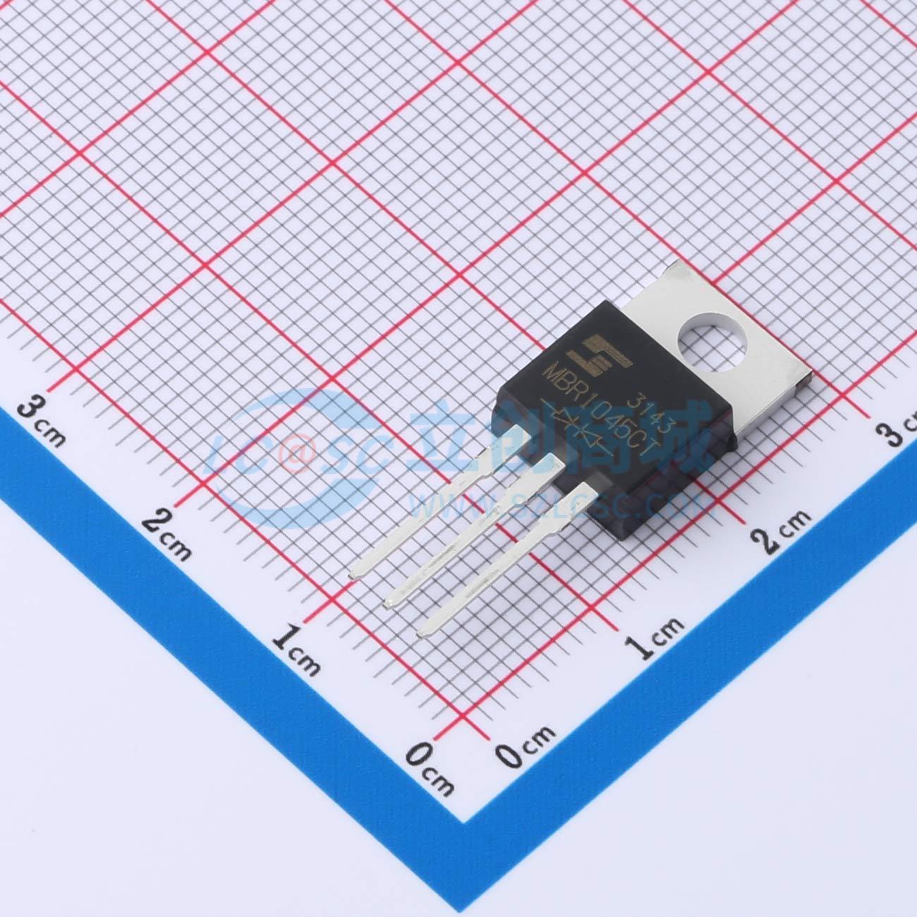 点击查看大图 MBR1045CT实物图
