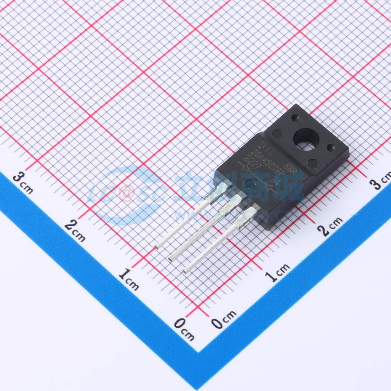 SBR20A45CTFP实物图