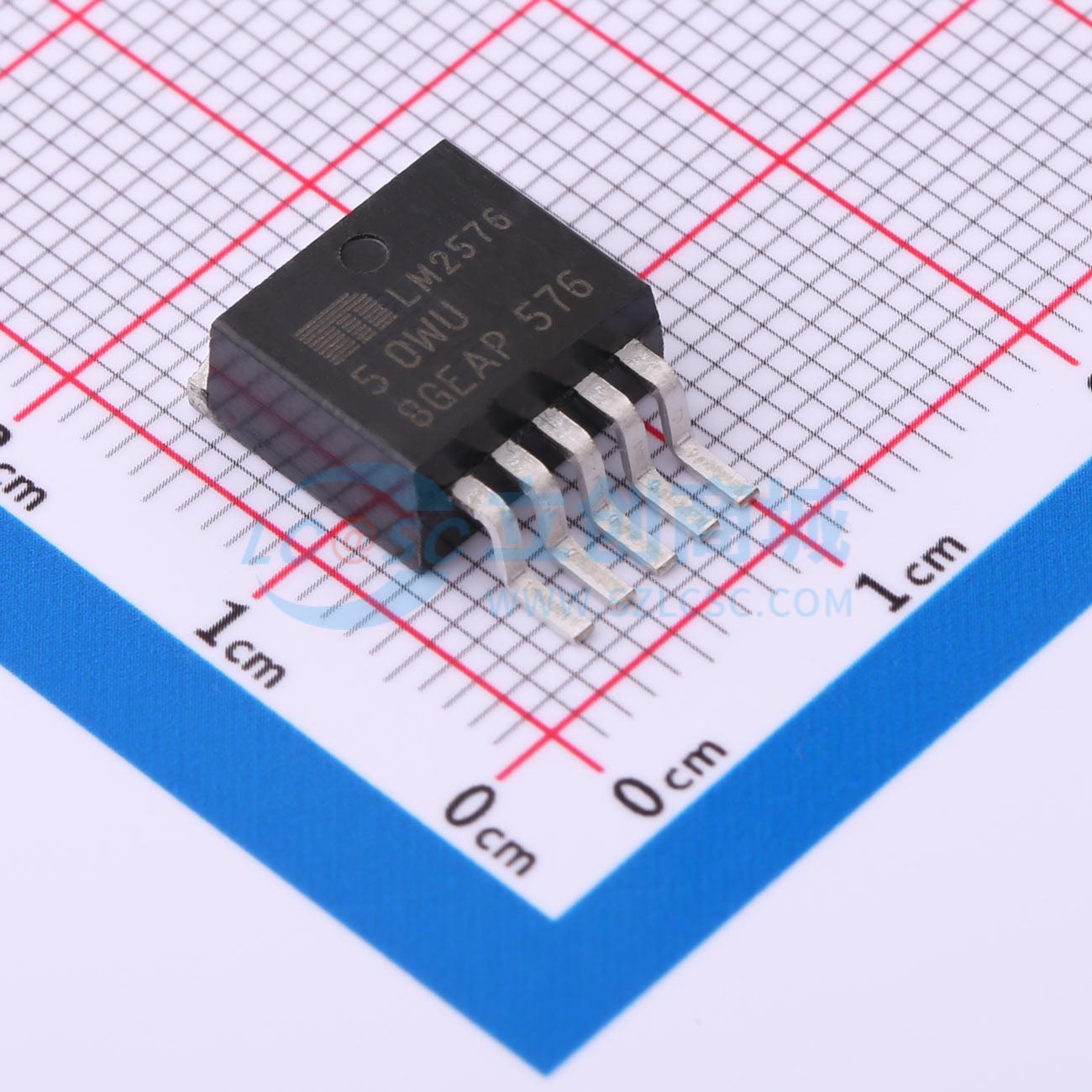 点击查看大图 LM2576-5.0WU实物图