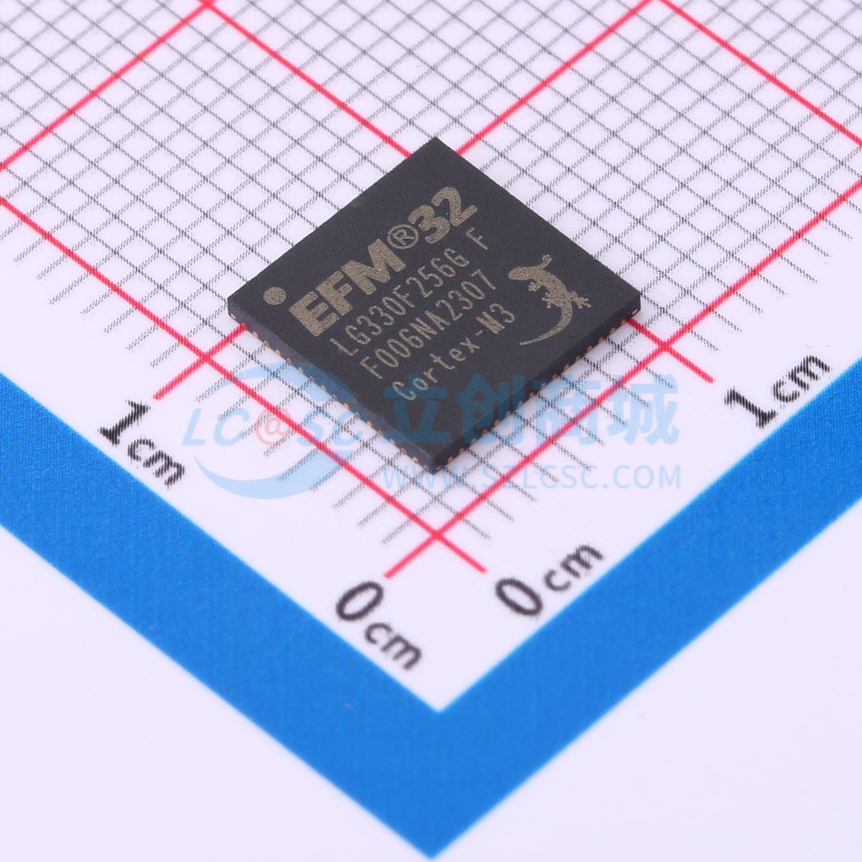EFM32LG330F256G-F-QFN64实物图