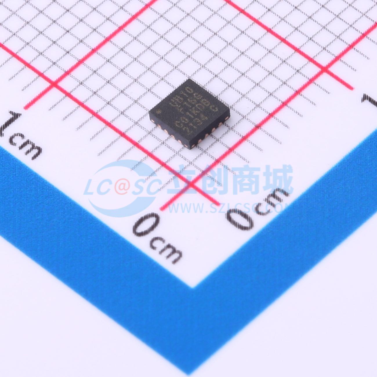 点击查看大图 EFM8UB10F16G-C-QFN20实物图