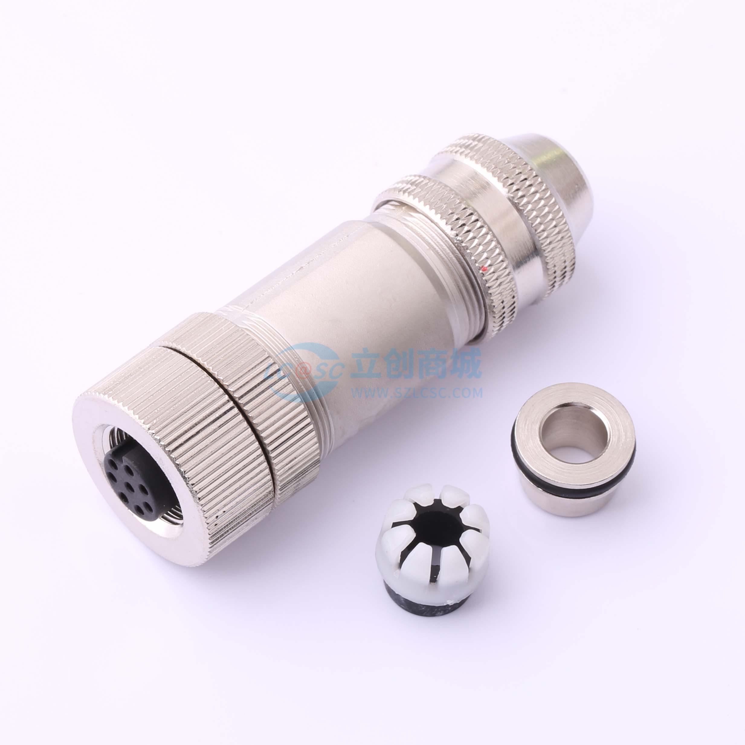 点击查看大图 M12-S8A-GLAP7实物图