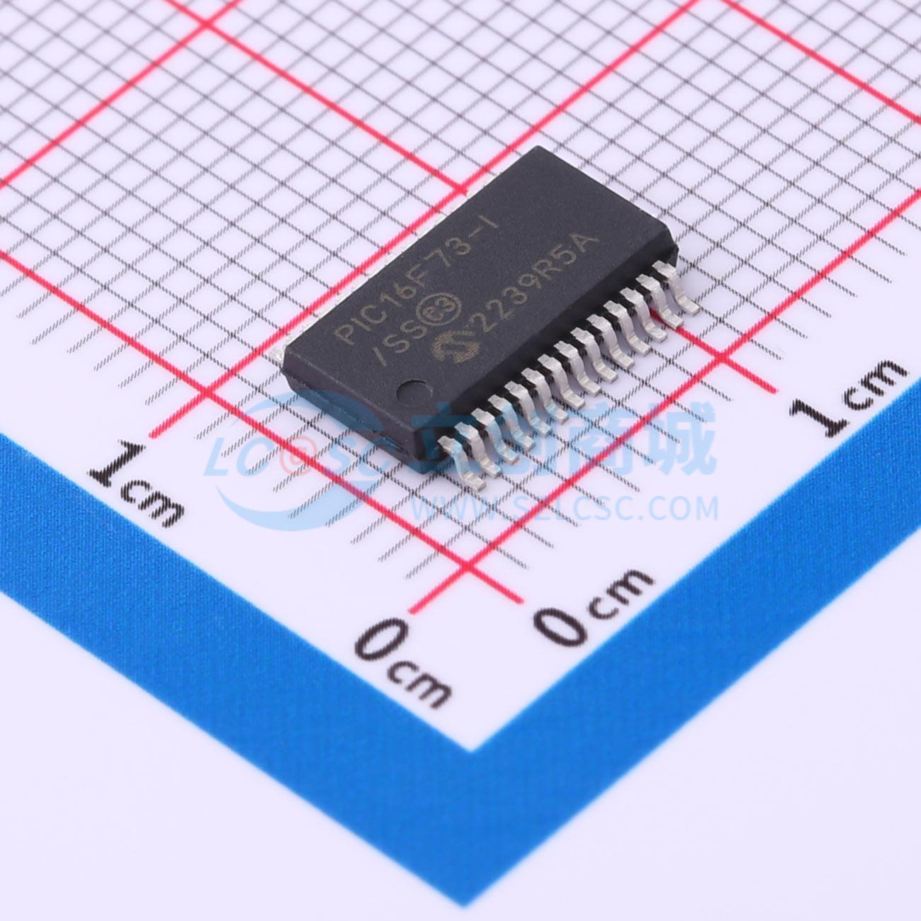 点击查看大图 PIC16F73-I/SS实物图