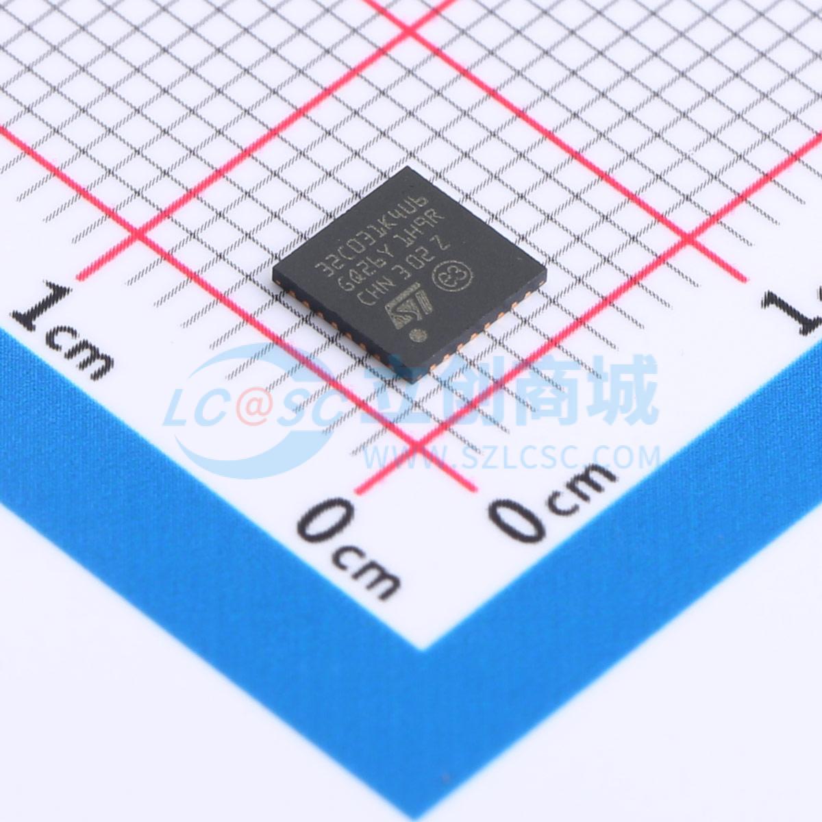 点击查看大图 STM32C031K4U6实物图