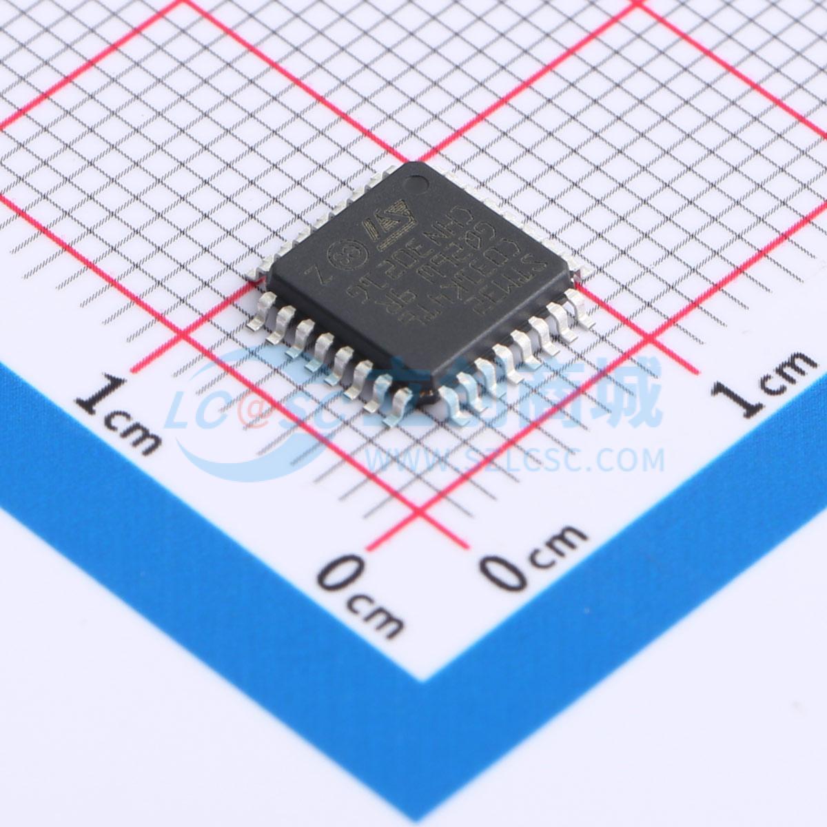 点击查看大图 STM32C031K4T6实物图