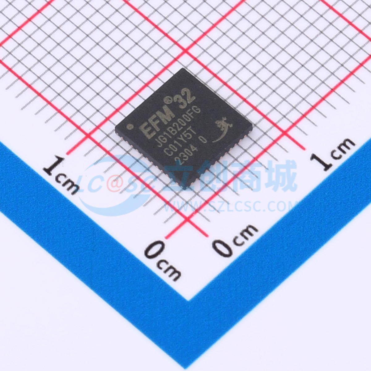 点击查看大图 EFM32JG1B200F128GM48-C0实物图