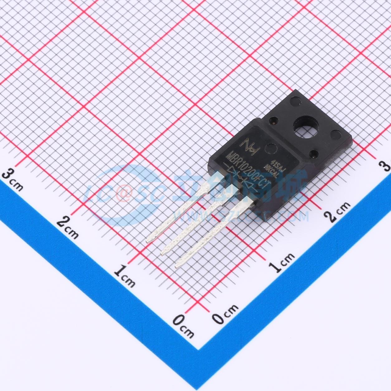 点击查看大图 MBR10200FCT实物图