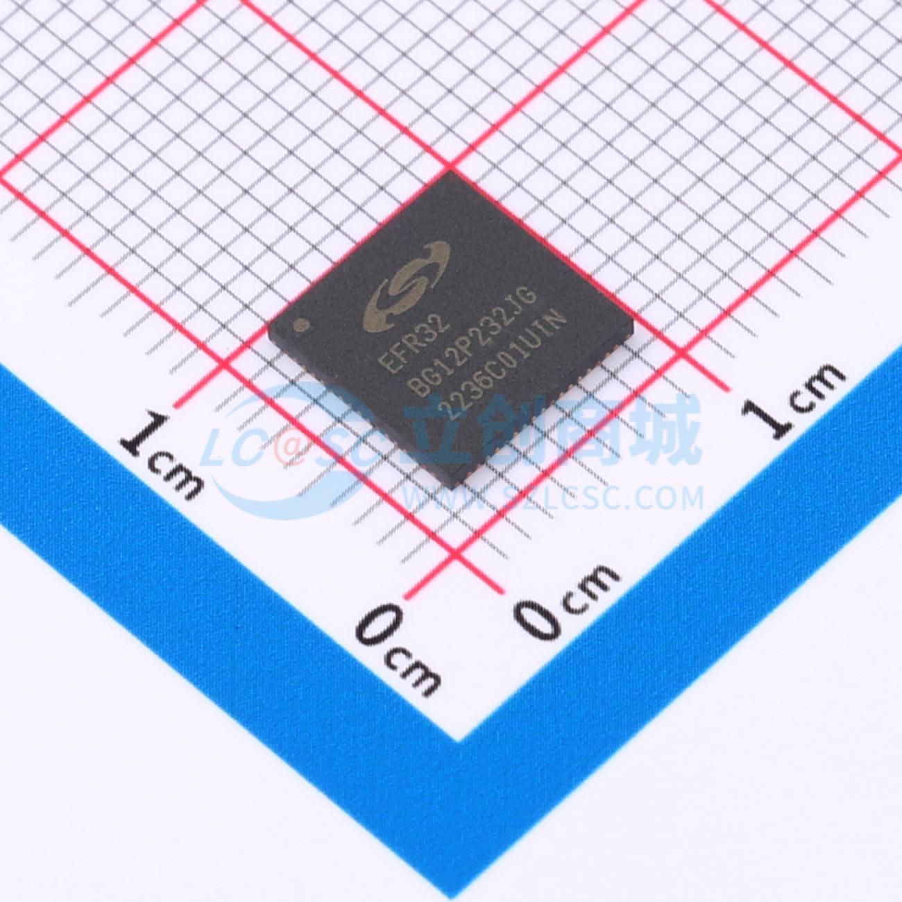 点击查看大图 EFR32BG12P232F1024GM68-C实物图