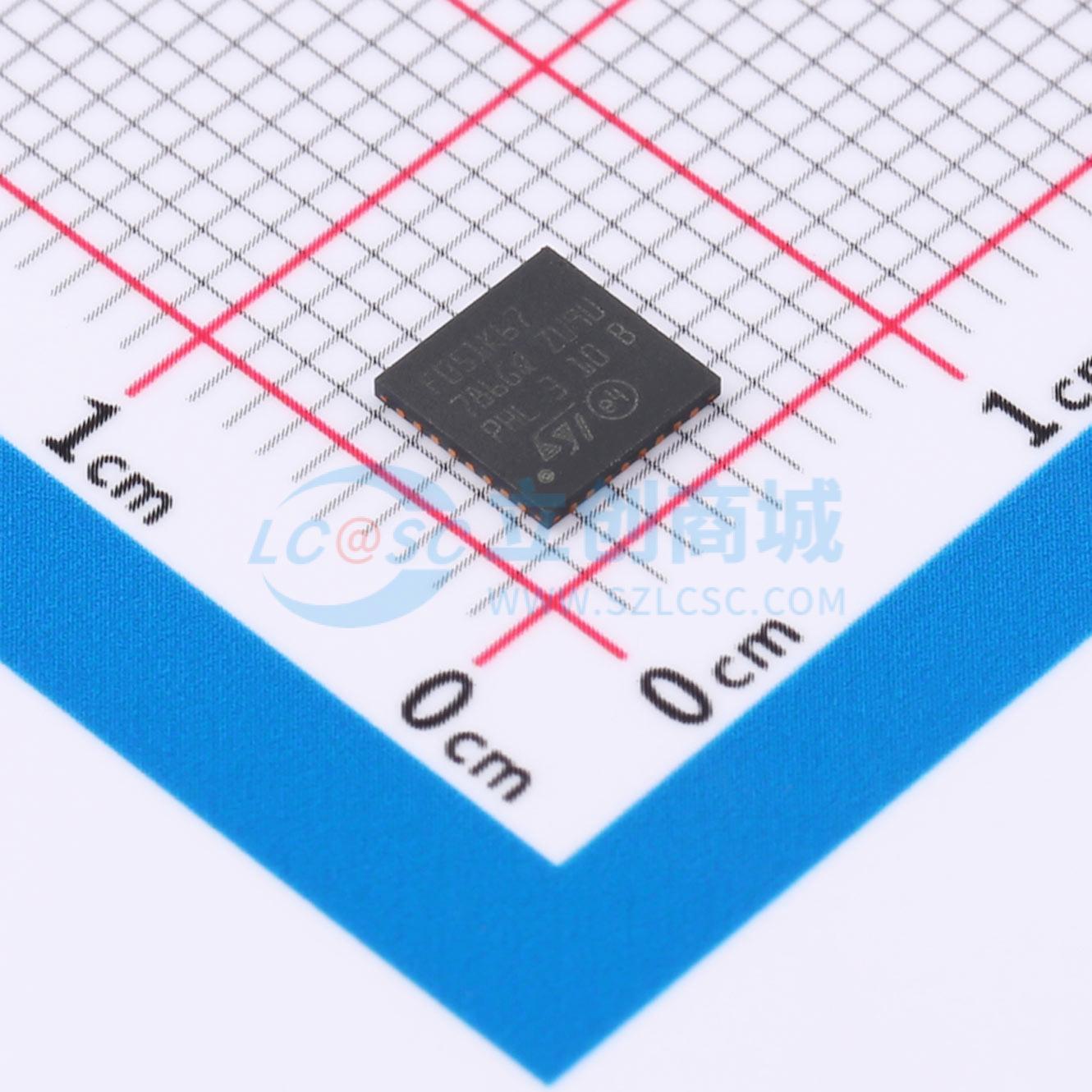 点击查看大图 STM32F051K6U7实物图