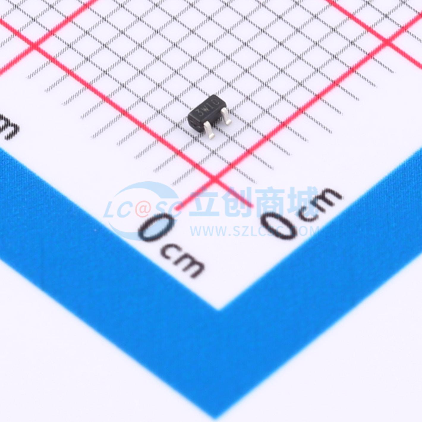 点击查看大图 BC857BTQ-7实物图