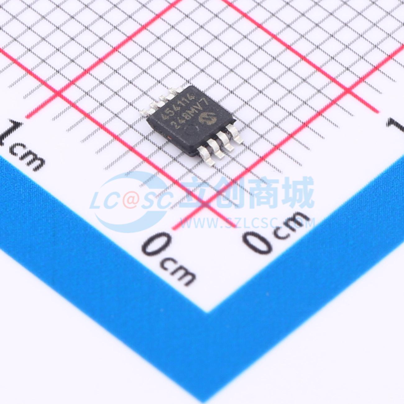 点击查看大图 MCP4541-104E/MS实物图
