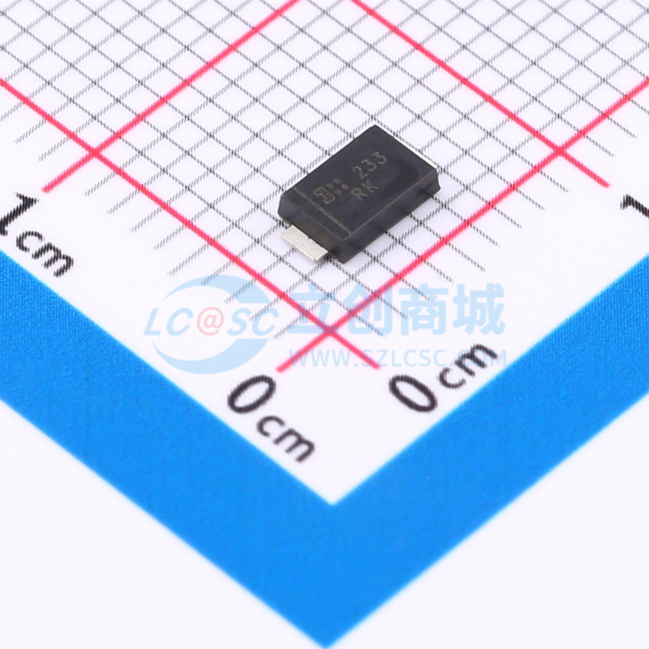 点击查看大图 P4SMAJ60ADF-13实物图