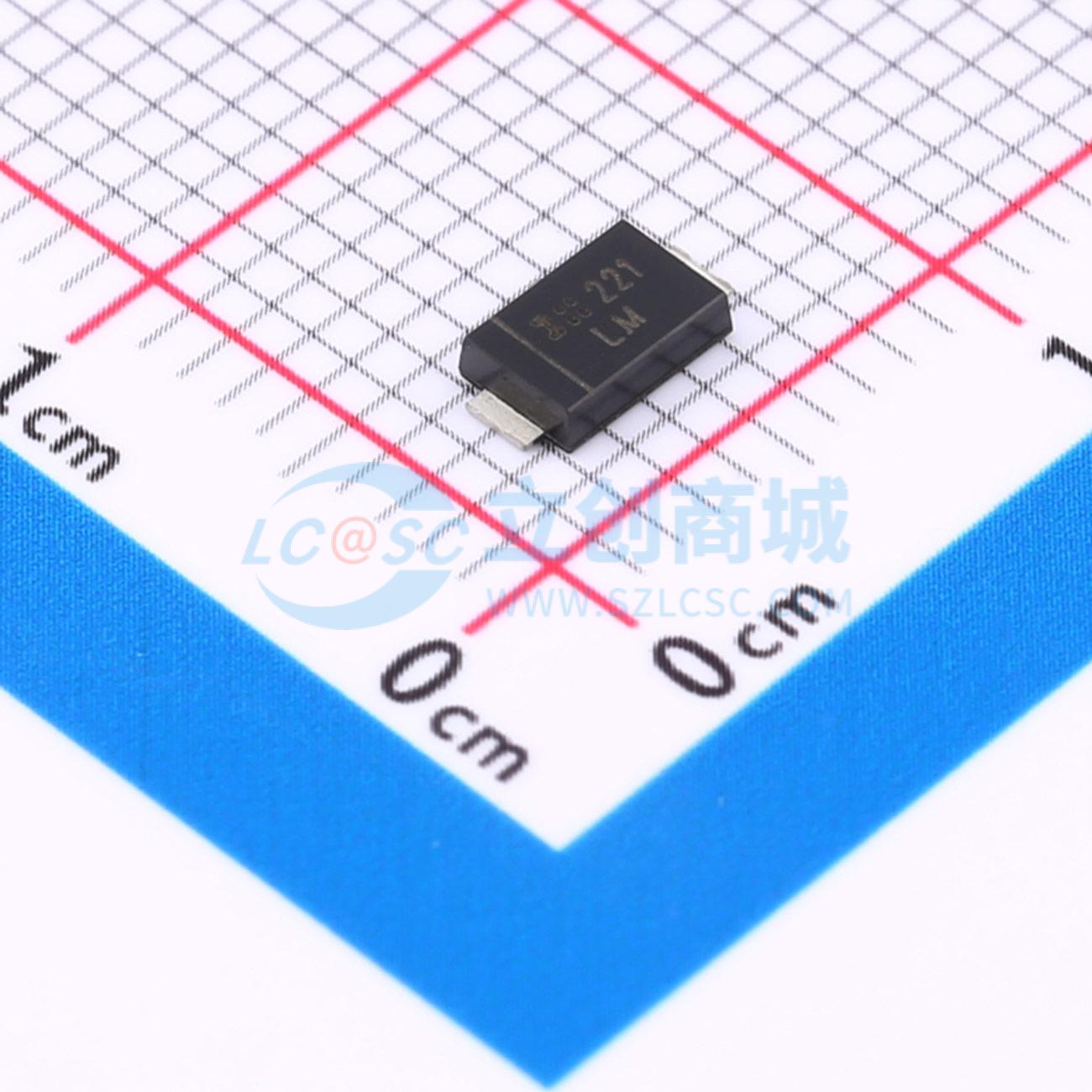 点击查看大图 P6SMAJ15ADF-13实物图