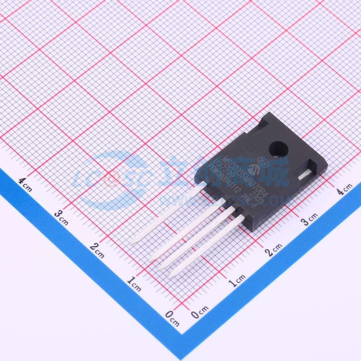 点击查看大图 MSC035SMA070B4实物图
