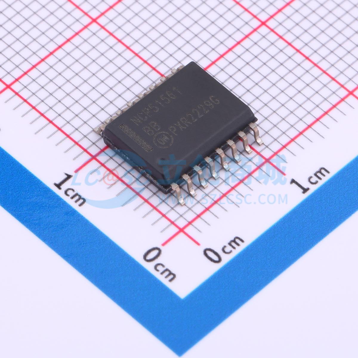 点击查看大图 NCP51561BBDWR2G实物图