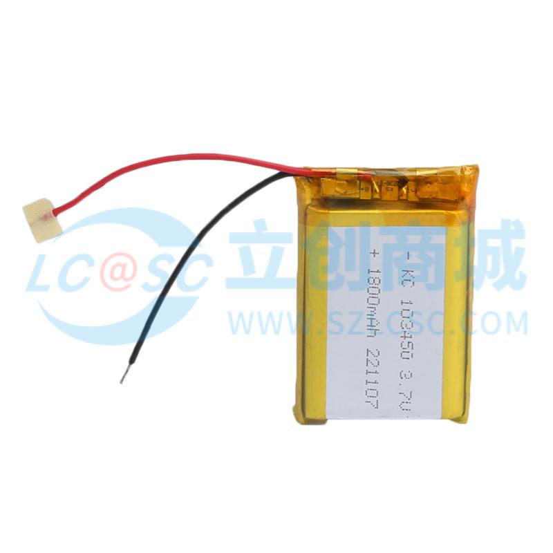 103450-1800mAh-3.7V实物图