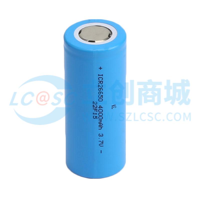 26650-4000mAh-3.7v实物图