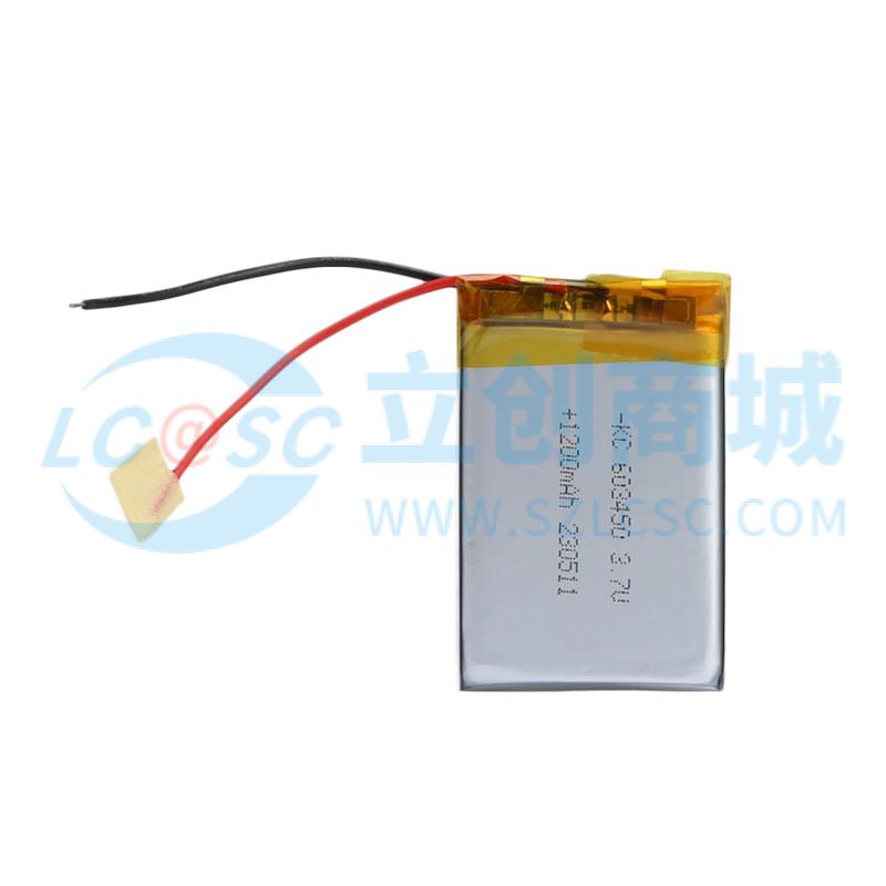 603450-1200mAh-3.7V实物图