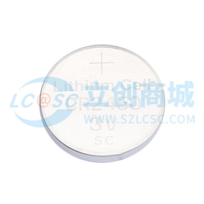 CR2450 600mAh 3V实物图