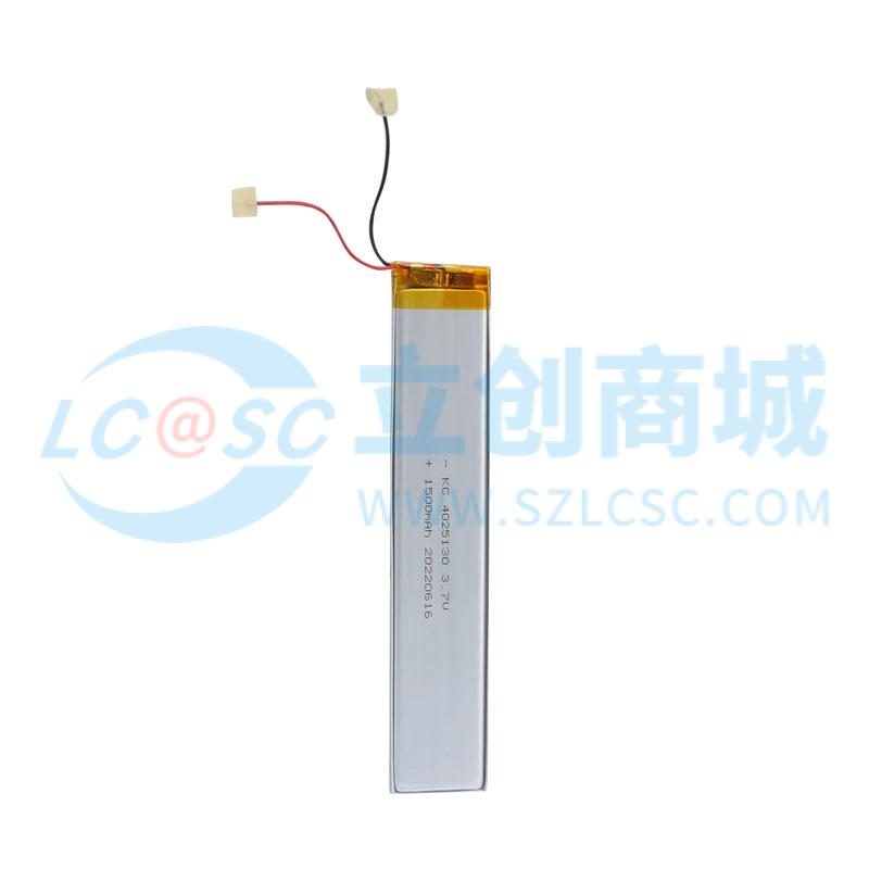 4025130-1500mAh-3.7V实物图