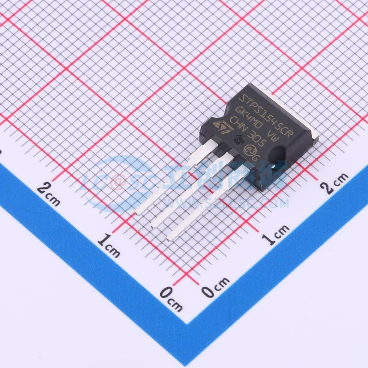 点击查看大图 STPS1545CR实物图