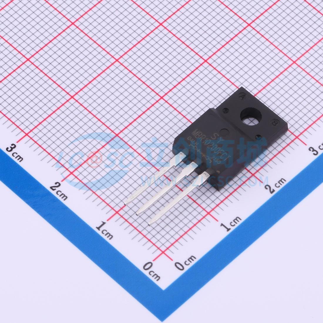 点击查看大图 MBR10200FCT实物图