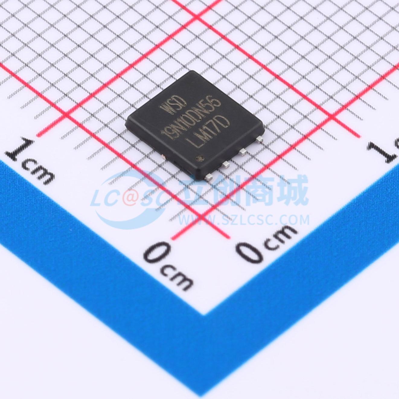 点击查看大图 WSD19N10DN56实物图