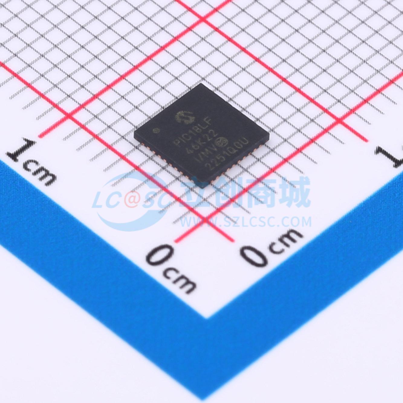 点击查看大图 PIC18LF46K22T-I/MV实物图