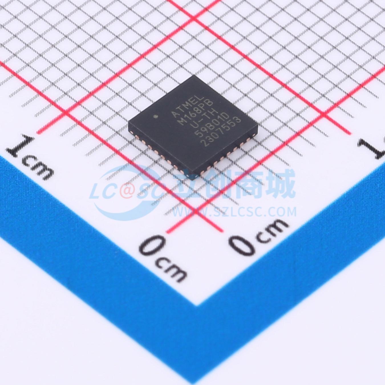 ATMEGA168PB-MUR实物图