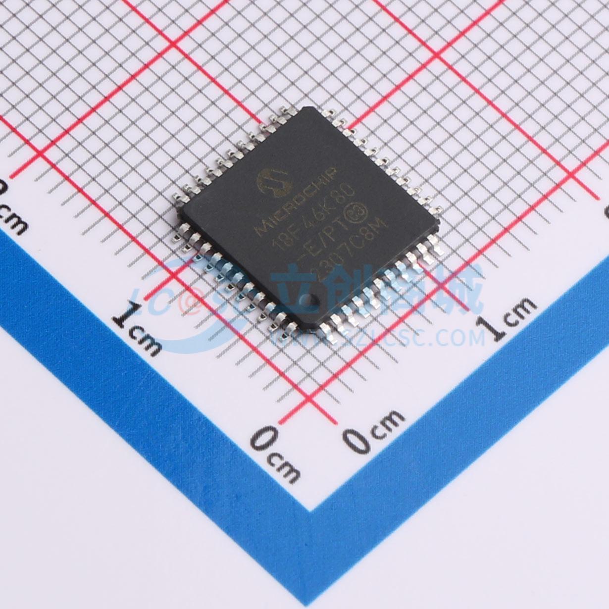 点击查看大图 PIC18F46K80-E/PT实物图