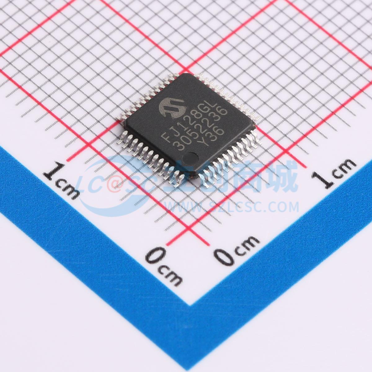 点击查看大图 PIC24FJ128GL305-I/PT实物图