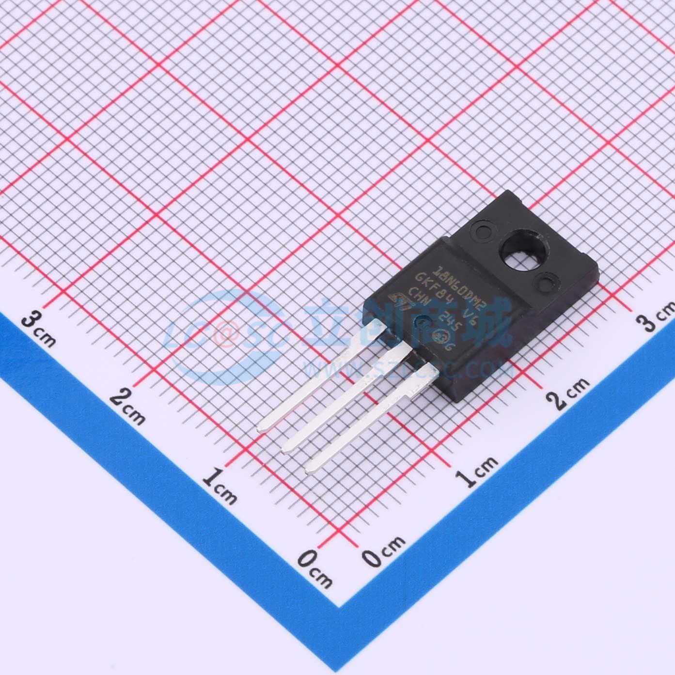 点击查看大图 STF18N60DM2实物图