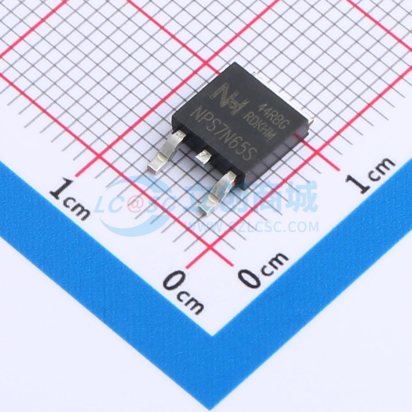 点击查看大图 NPS7N65S实物图