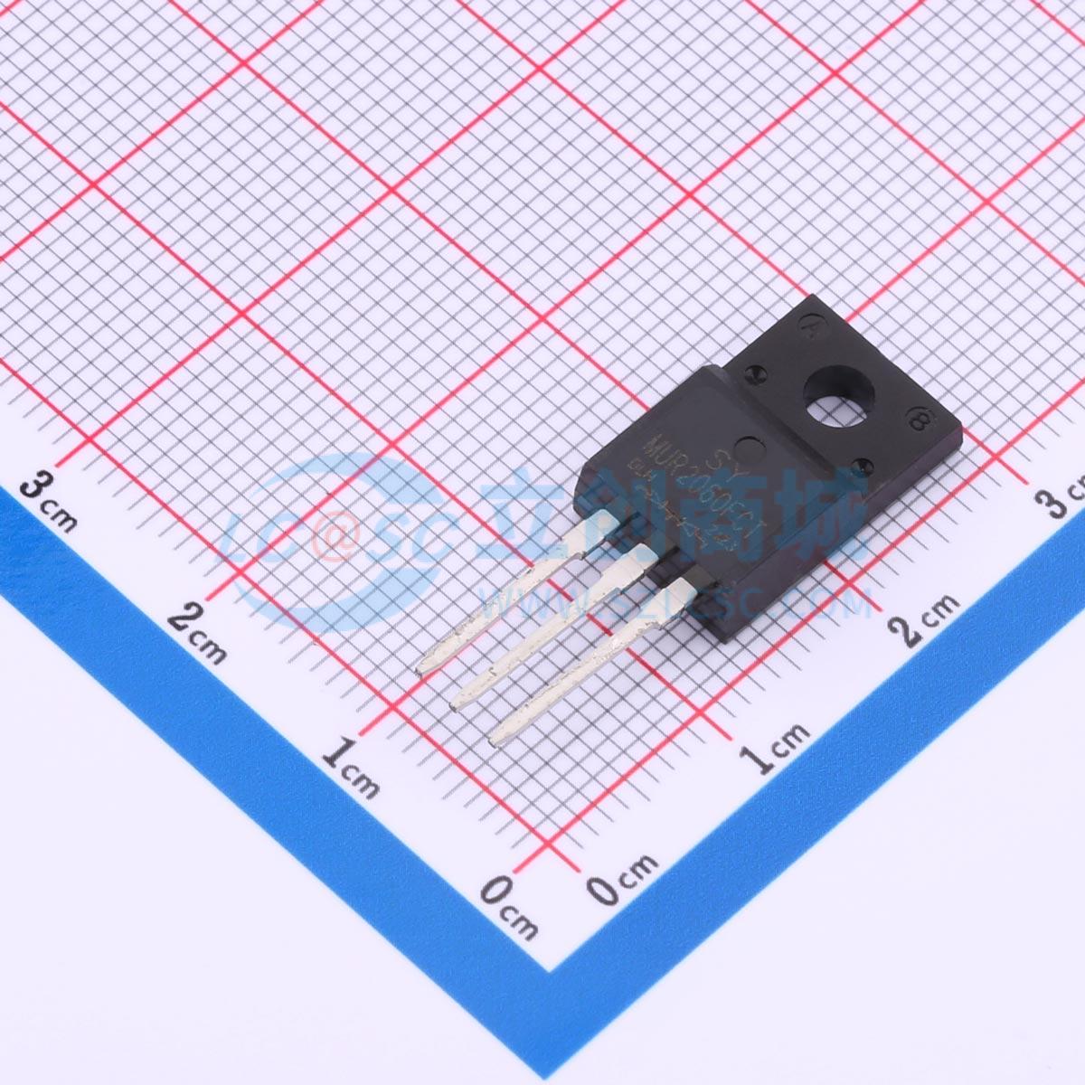 点击查看大图 MUR2060FCT实物图