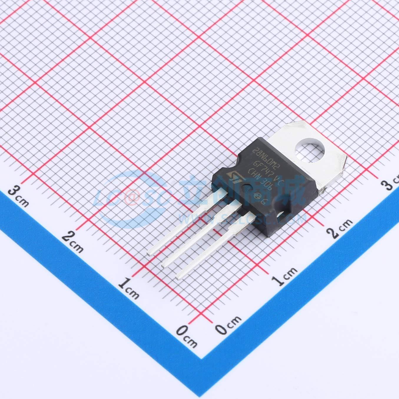 点击查看大图 STP28N60M2实物图
